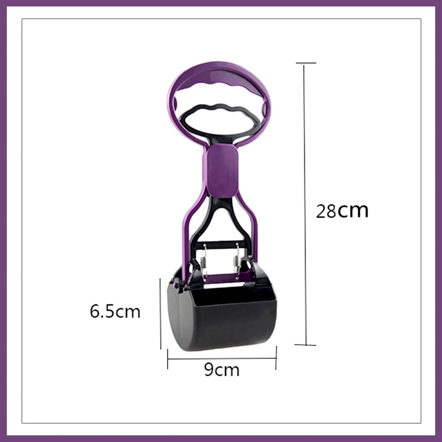 CONVENIENT PET WASTE SCOOPER - 28cm x 9cm x 7,5cm -  Top to Tails